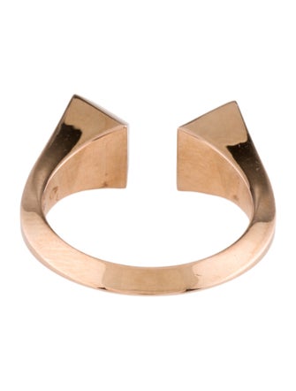 Hermès 18K Small Clou de Forge Ring, Small Model