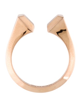 Hermès 18K Small Clou de Forge Ring, Small Model