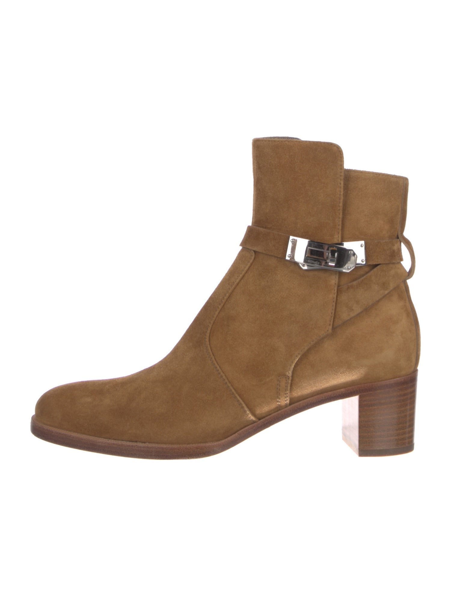 Hermès 2023 Suede Boots
