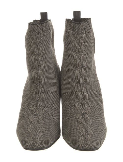 Hermès Volver 60 Leather Trim Embellishment Sock Boots