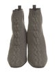 Hermès Volver 60 Leather Trim Embellishment Sock Boots