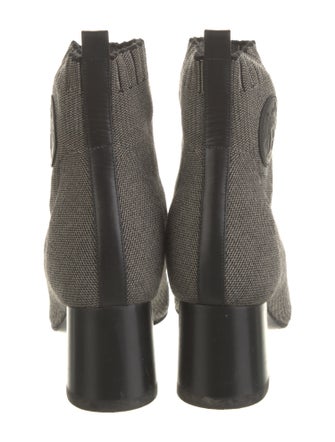 Hermès Volver 60 Leather Trim Embellishment Sock Boots