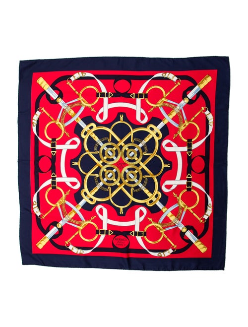 Hermès Eperon D'Or Silk Scarf
