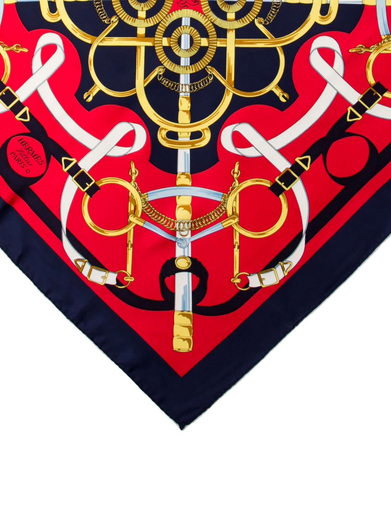 Hermès Eperon D'Or Silk Scarf