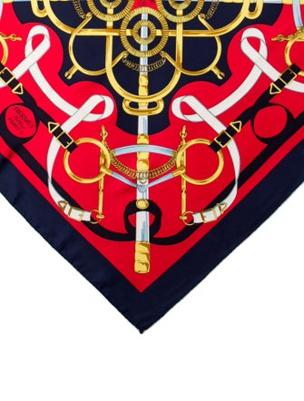 Hermès Eperon D'Or Silk Scarf