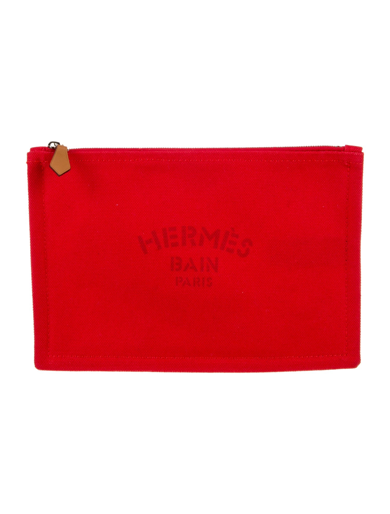 Hermès Toile Bain Pouch