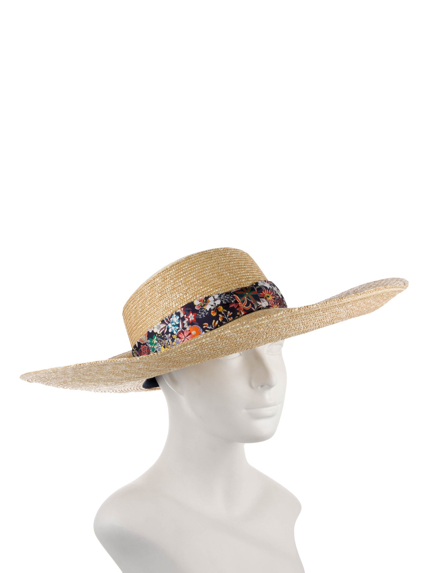 Hermès Eglantine Bloom Straw Hat w/Tags