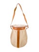 Hermès Toile Farming Basket Bucket Bag