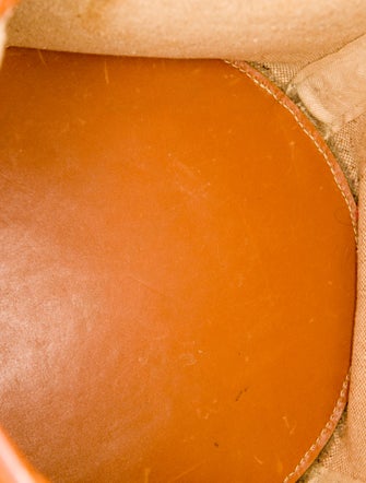 Hermès Toile Farming Basket Bucket Bag