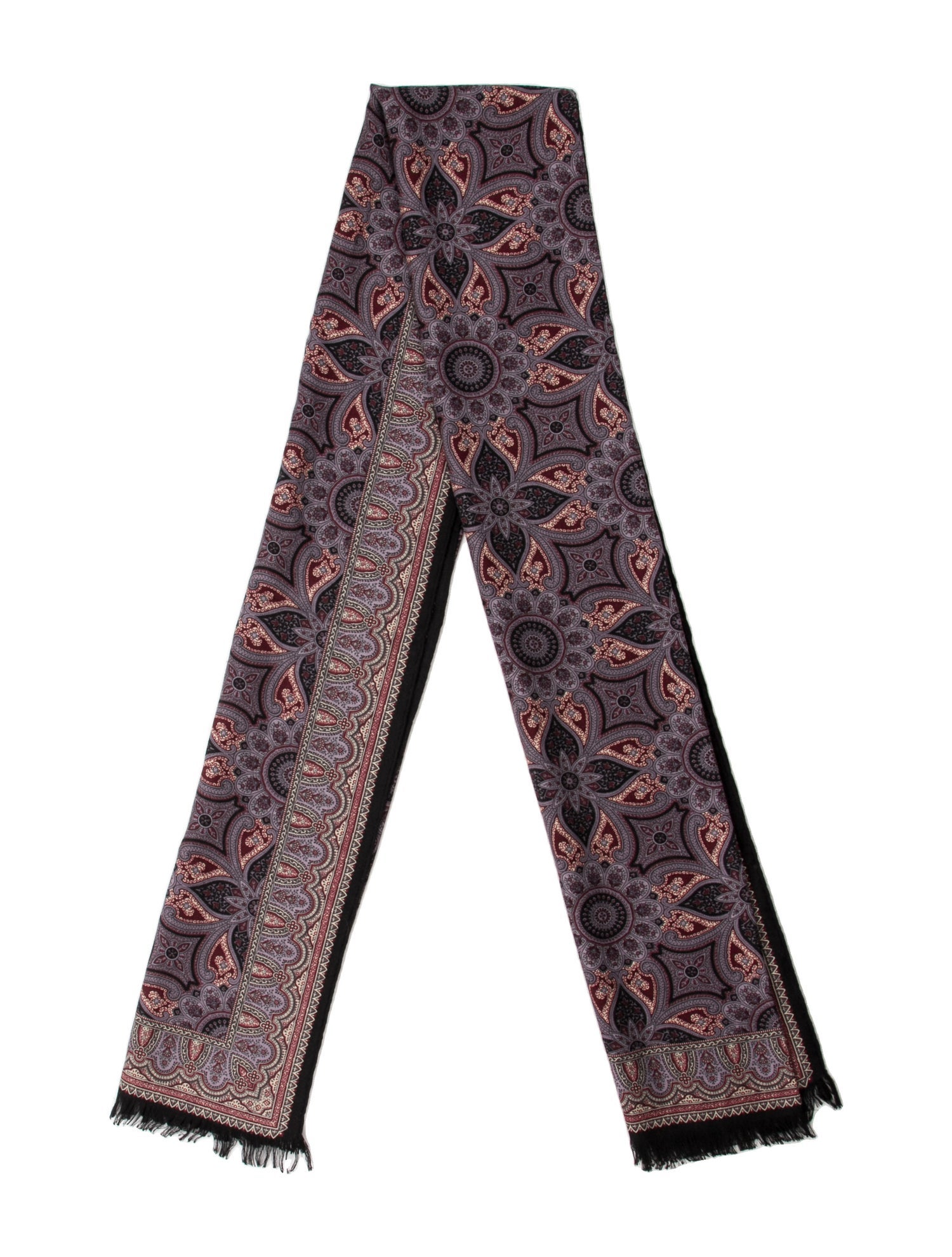 Hermès Cachemire Ancien Stole Silk Scarf