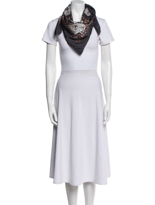 Hermès Guépards Silk Scarf