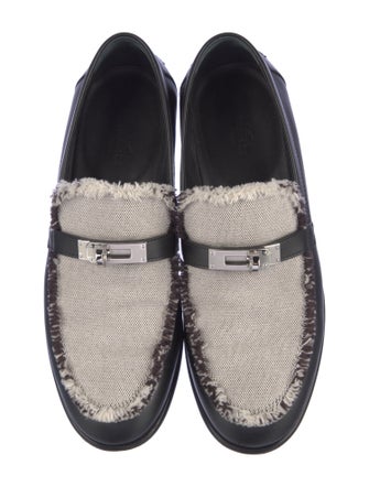 Hermès Destin Leather Loafers