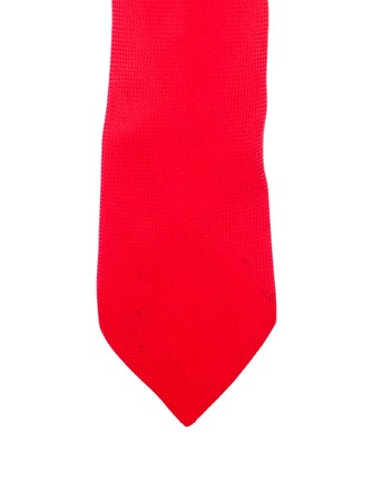 Hermès Solid Silk Tie