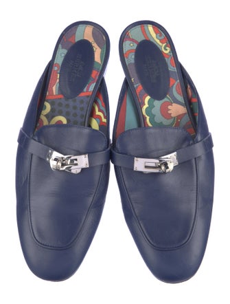 Hermès Oz Leather Mules
