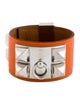 Hermès Leather Collier de Chien Wrap Bracelet