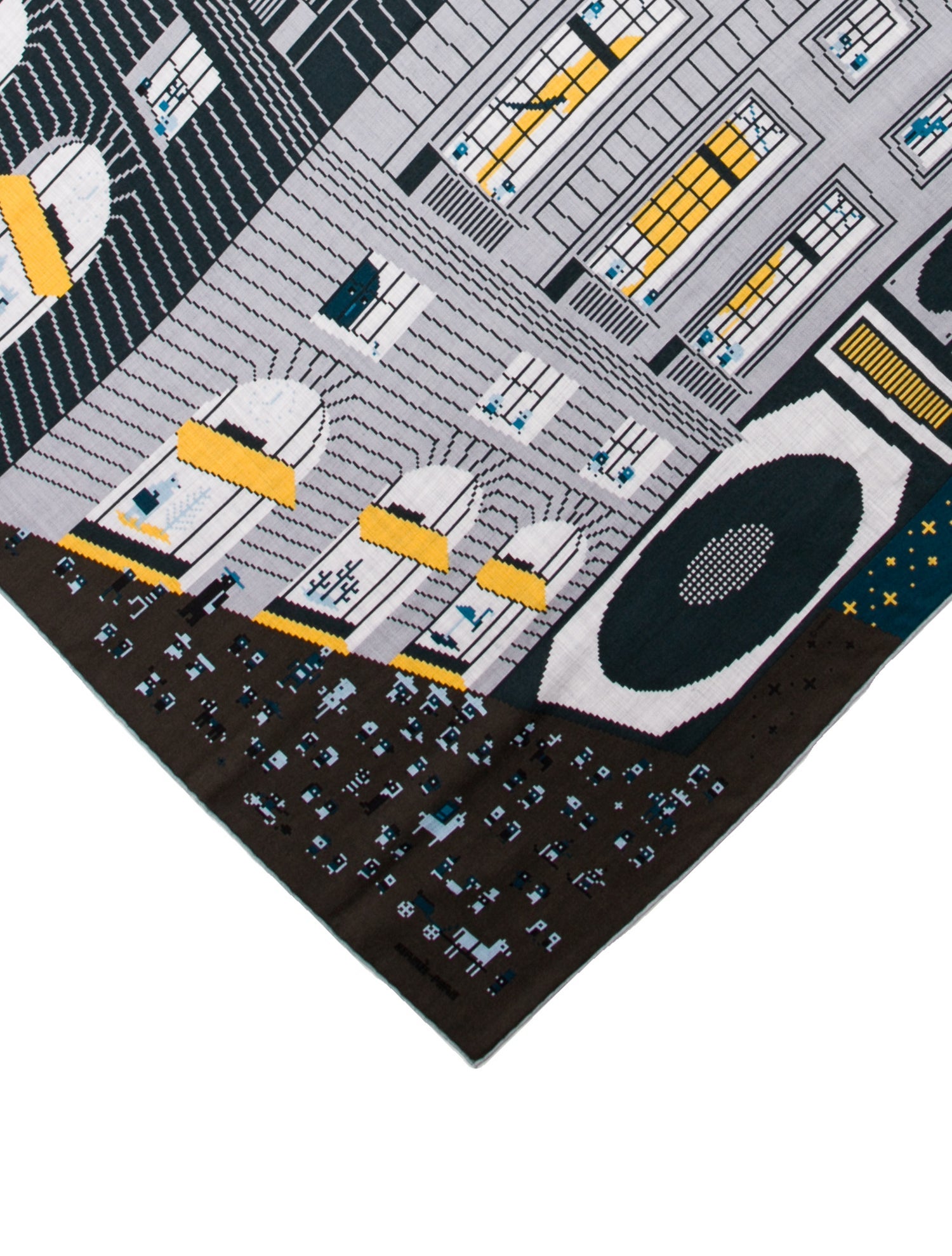 Hermès Faubourg Party 100 Cashmere Scarf