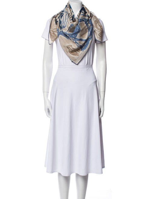 Hermès Chevaux de la Collection 100 Cashmere Scarf