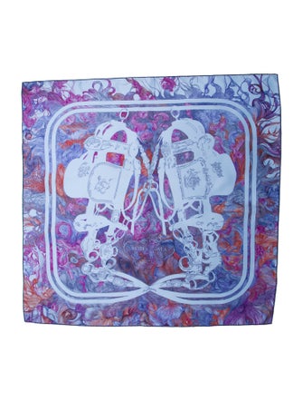 Hermès Brides de Gala en Finesse Silk Scarf