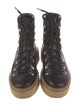 Hermès Discovery Leather Combat Boots