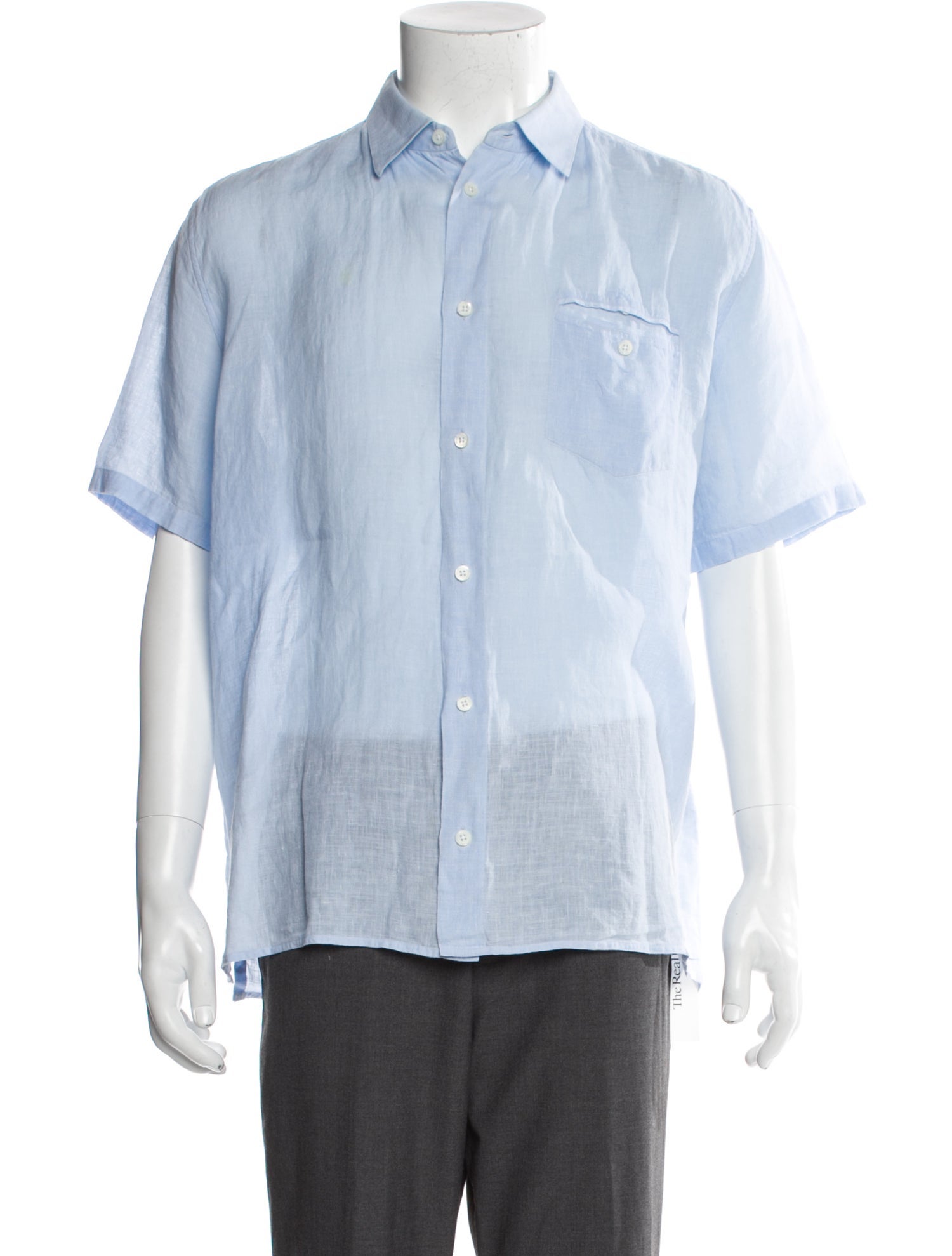 Hermès Linen Short Sleeve Shirt