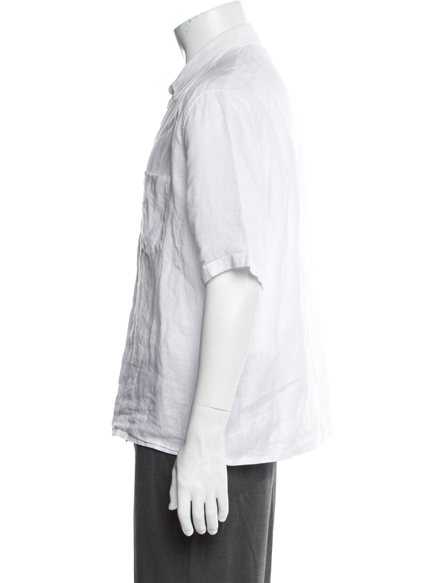 Hermès Linen Short Sleeve Shirt