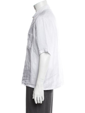 Hermès Linen Short Sleeve Shirt