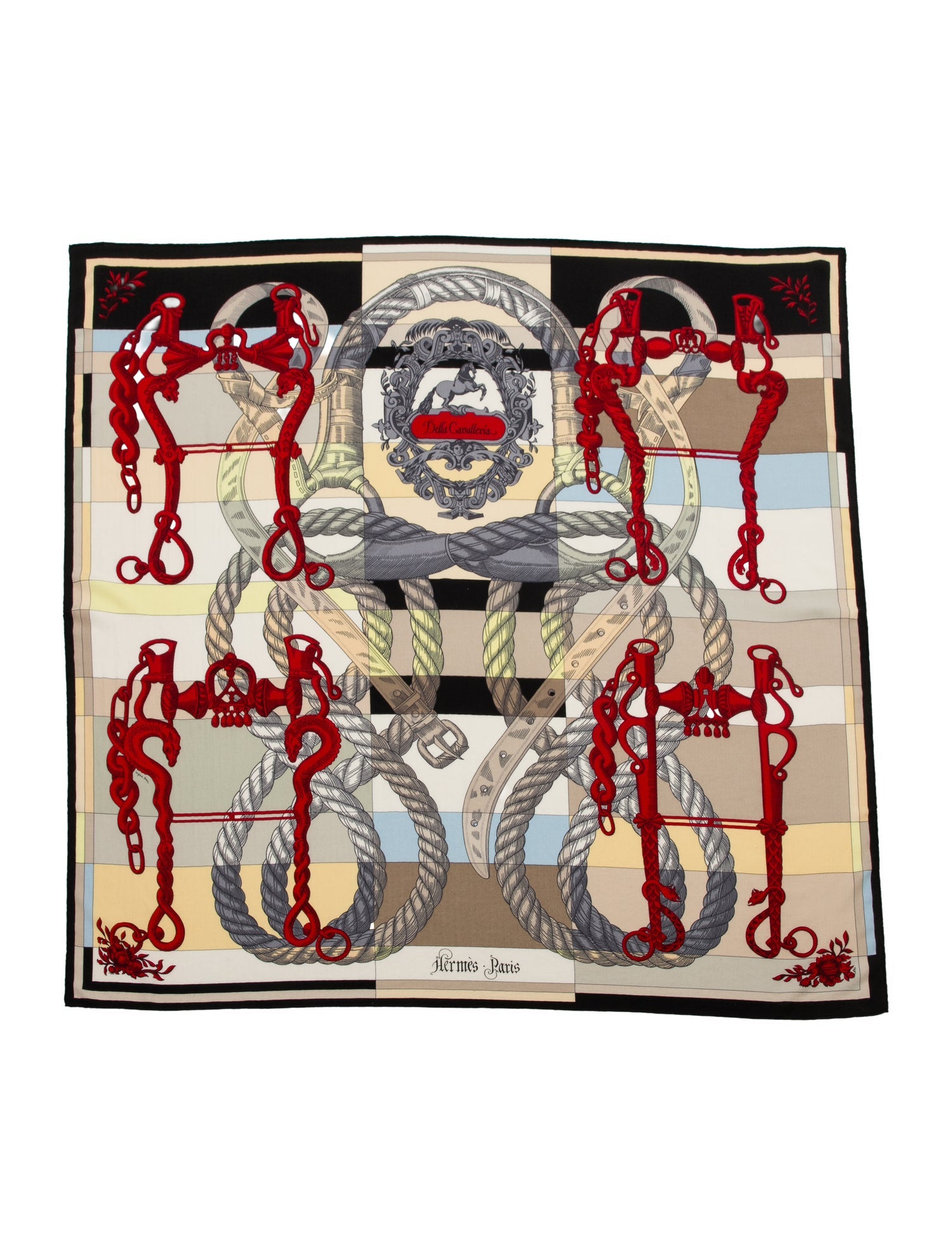 Hermès Della Cavalleria Cashmere Shawl