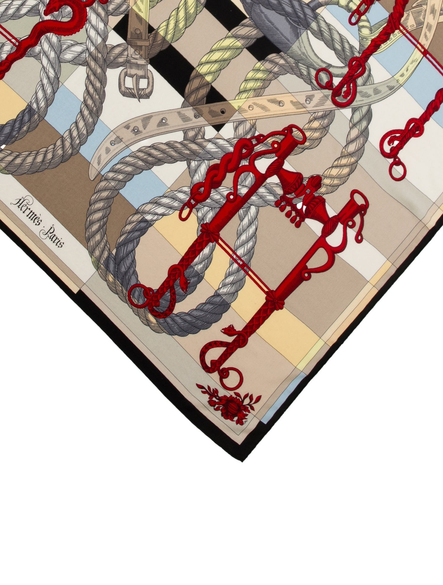 Hermès Della Cavalleria Cashmere Shawl