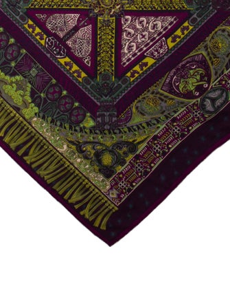 Hermès Sur Un Tapis Volant Silk Scarf