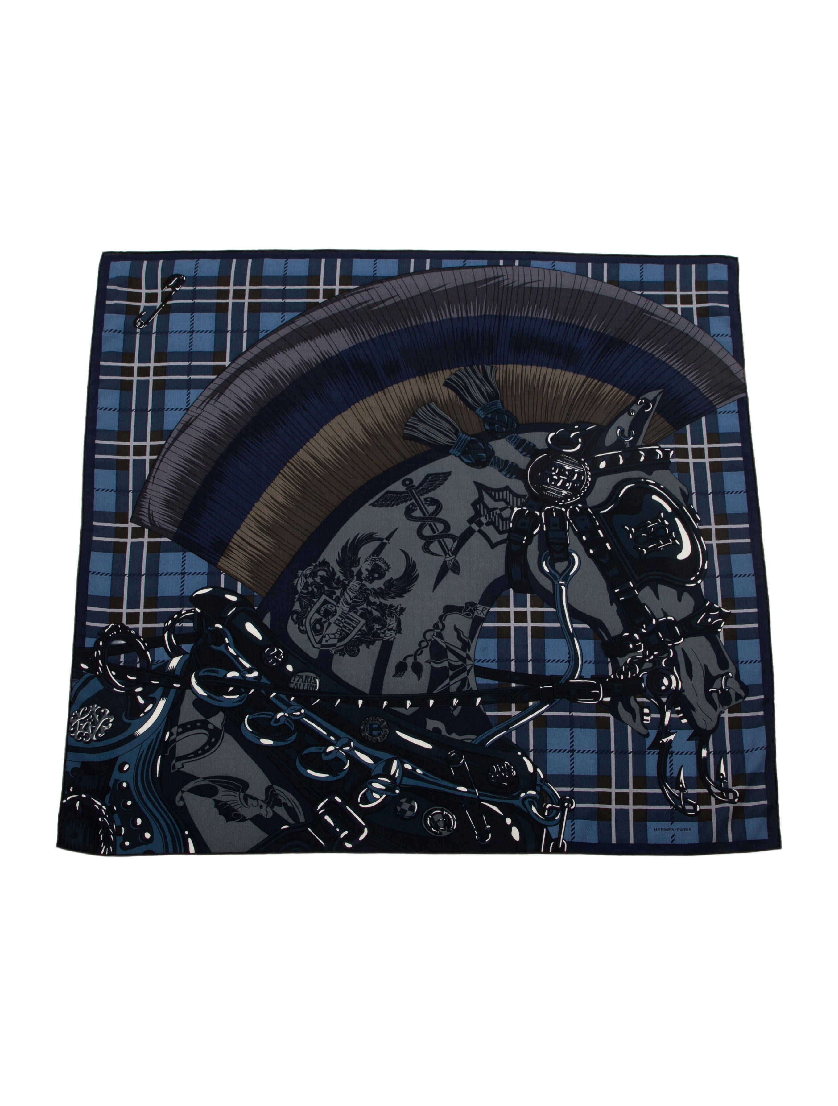 Hermès Cheval Punk 100 Cashmere Scarf