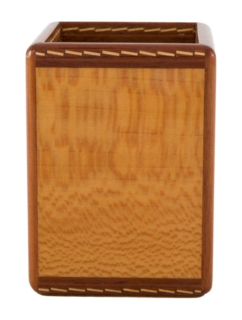 Hermès Lacquer Wood Pencil Cup