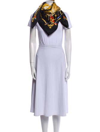 Hermès Railing Silk Scarf