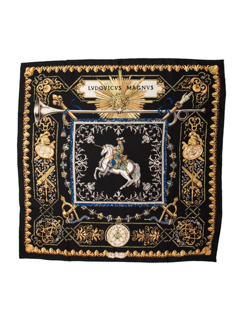 Hermès Ludovicus Magnus Silk Scarf