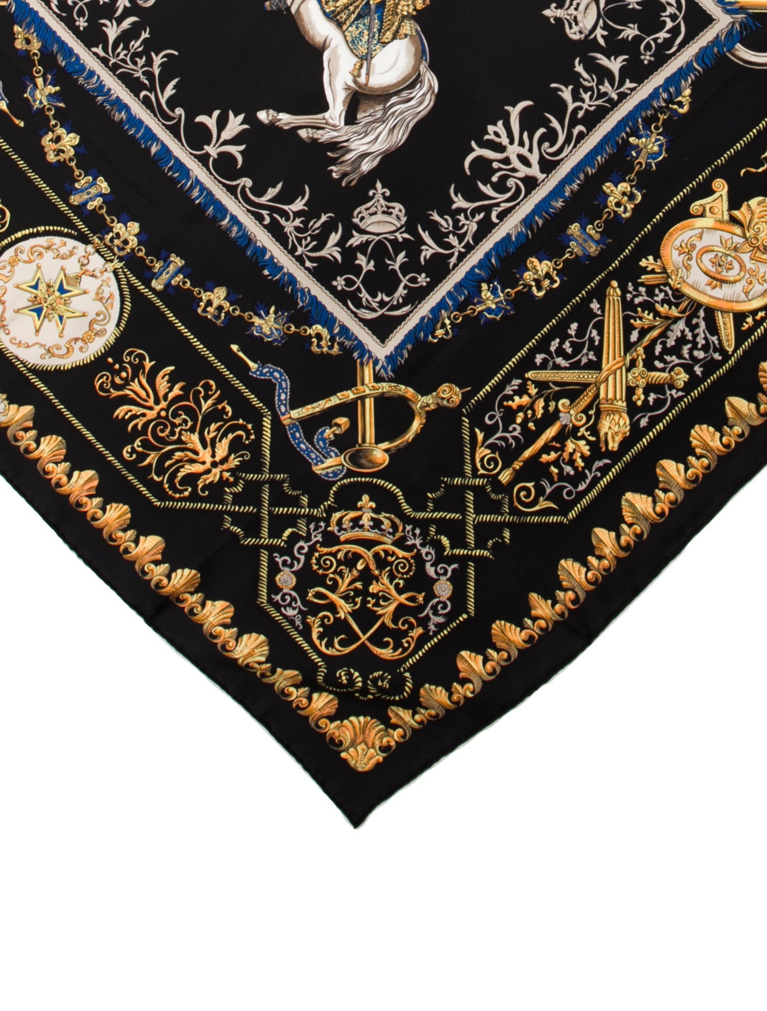 Hermès Ludovicus Magnus Silk Scarf