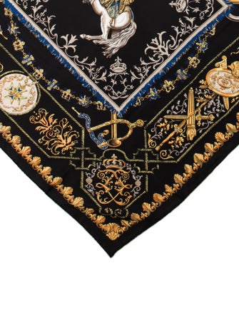 Hermès Ludovicus Magnus Silk Scarf