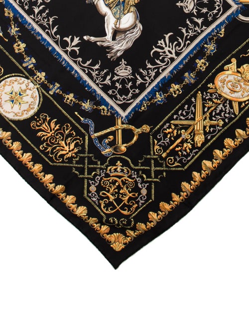 Hermès Ludovicus Magnus Silk Scarf