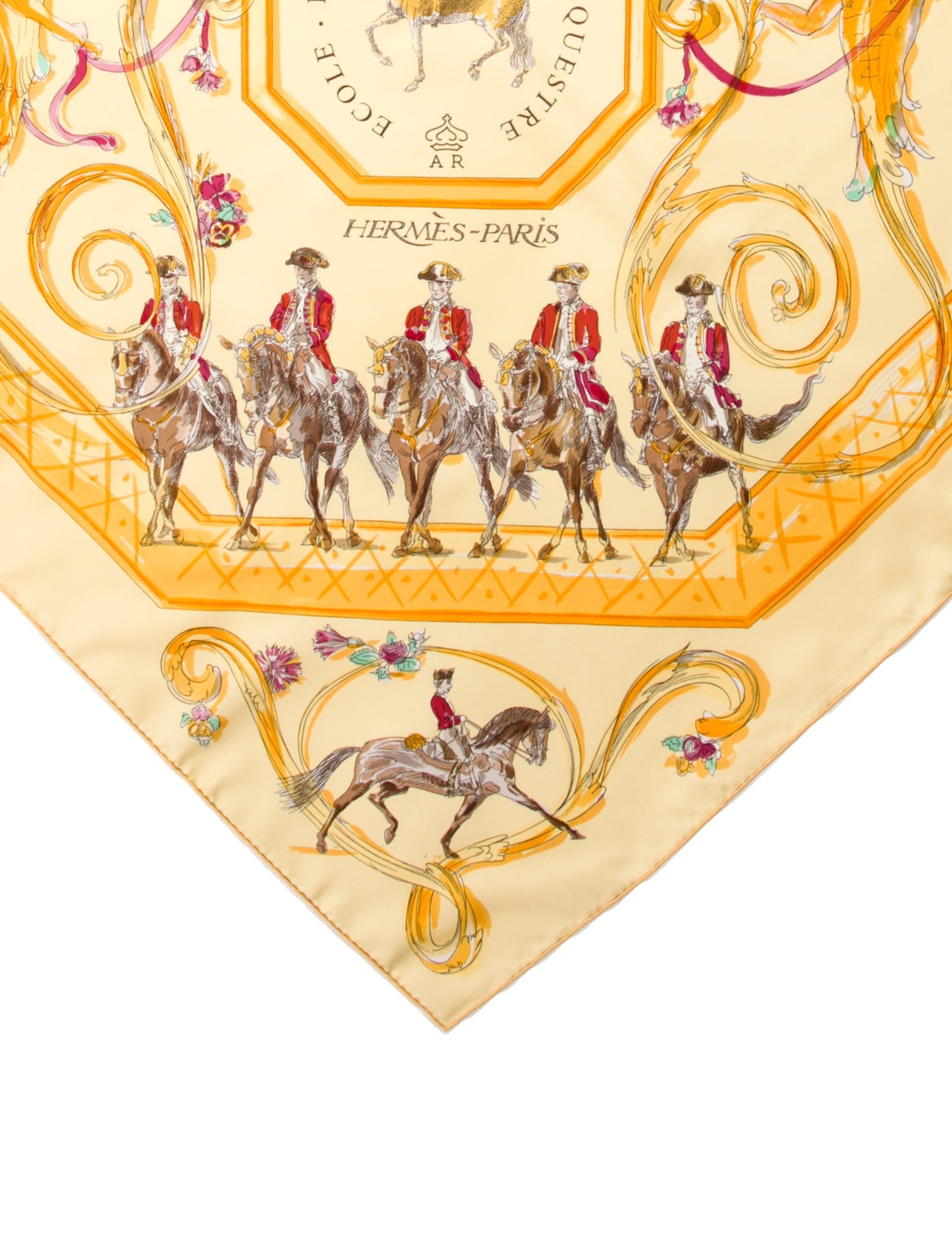 Hermès Ecole Portugaise d'Art Equestre Silk Scarf w/ Tags
