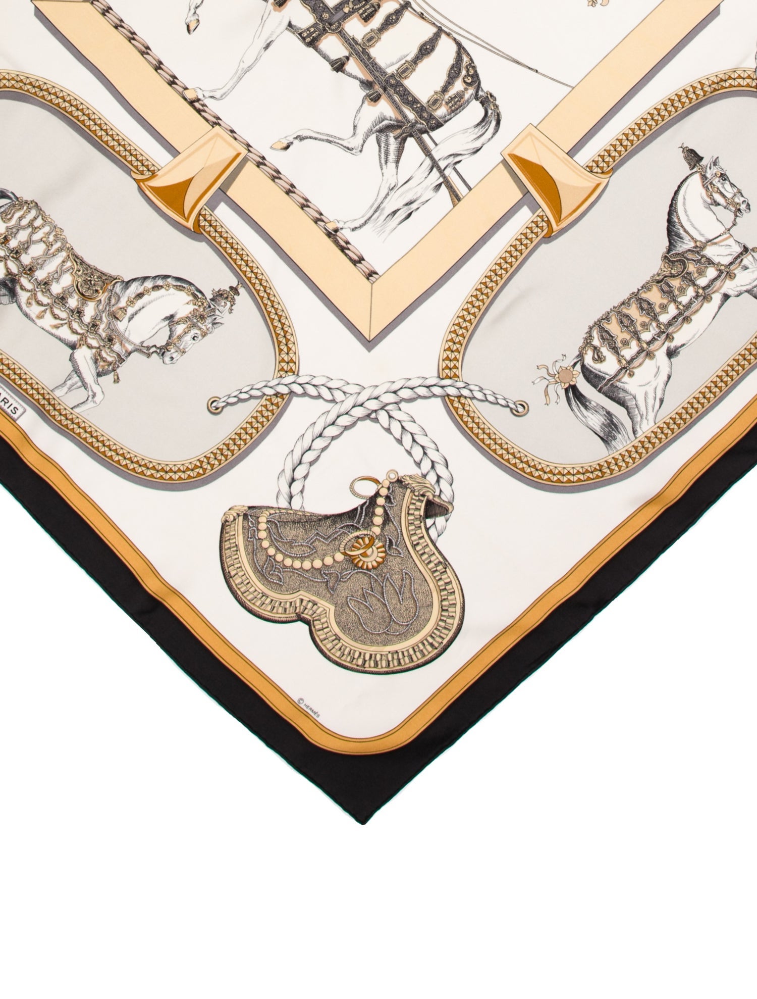Hermès Grand Apparat Silk Scarf