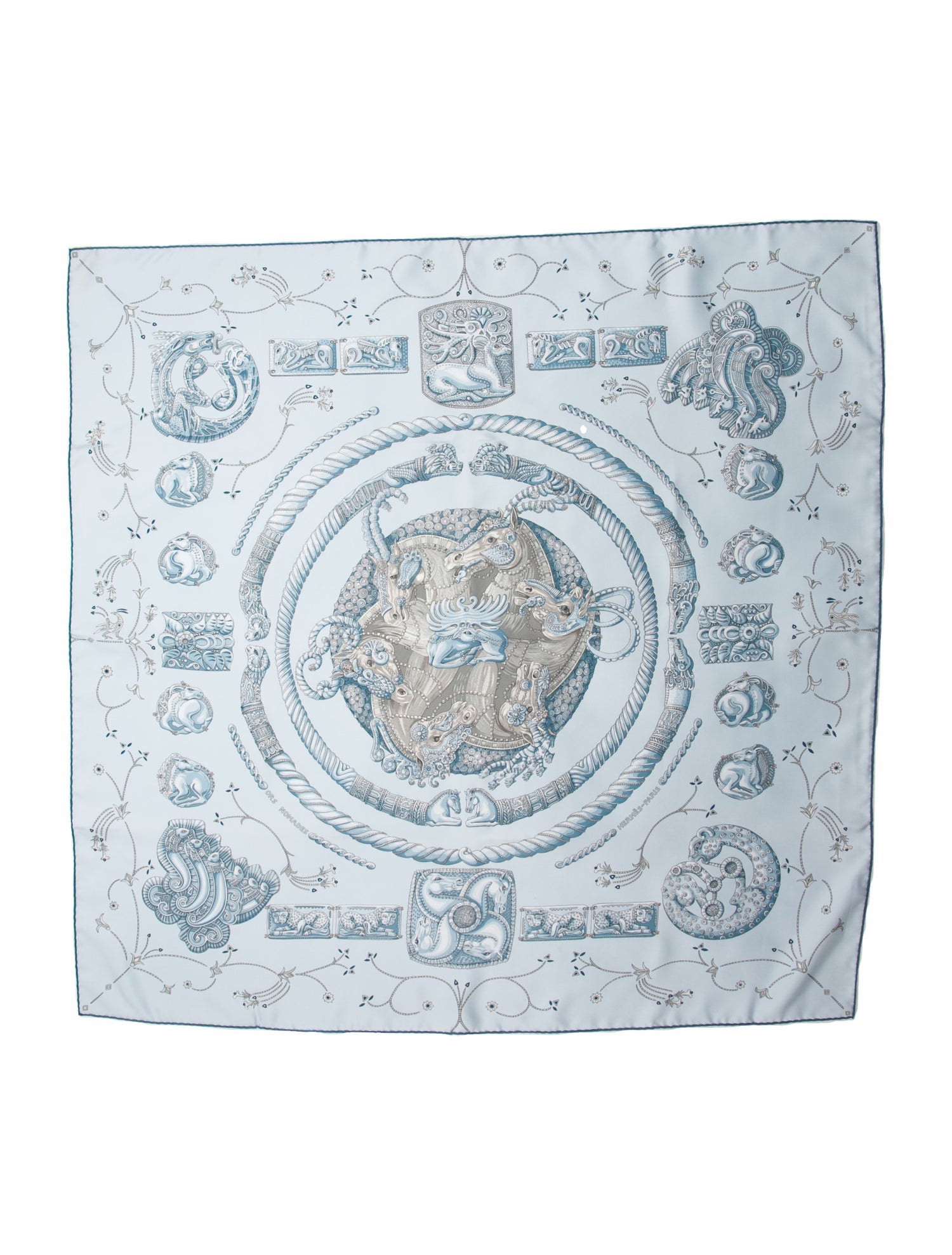 Hermès Ors Nomades Silk Scarf w/ Tags