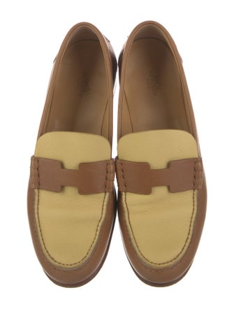 Hermès Kennedy Leather Loafers