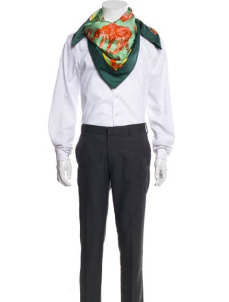 Hermès Tendresse Féline Silk Scarf