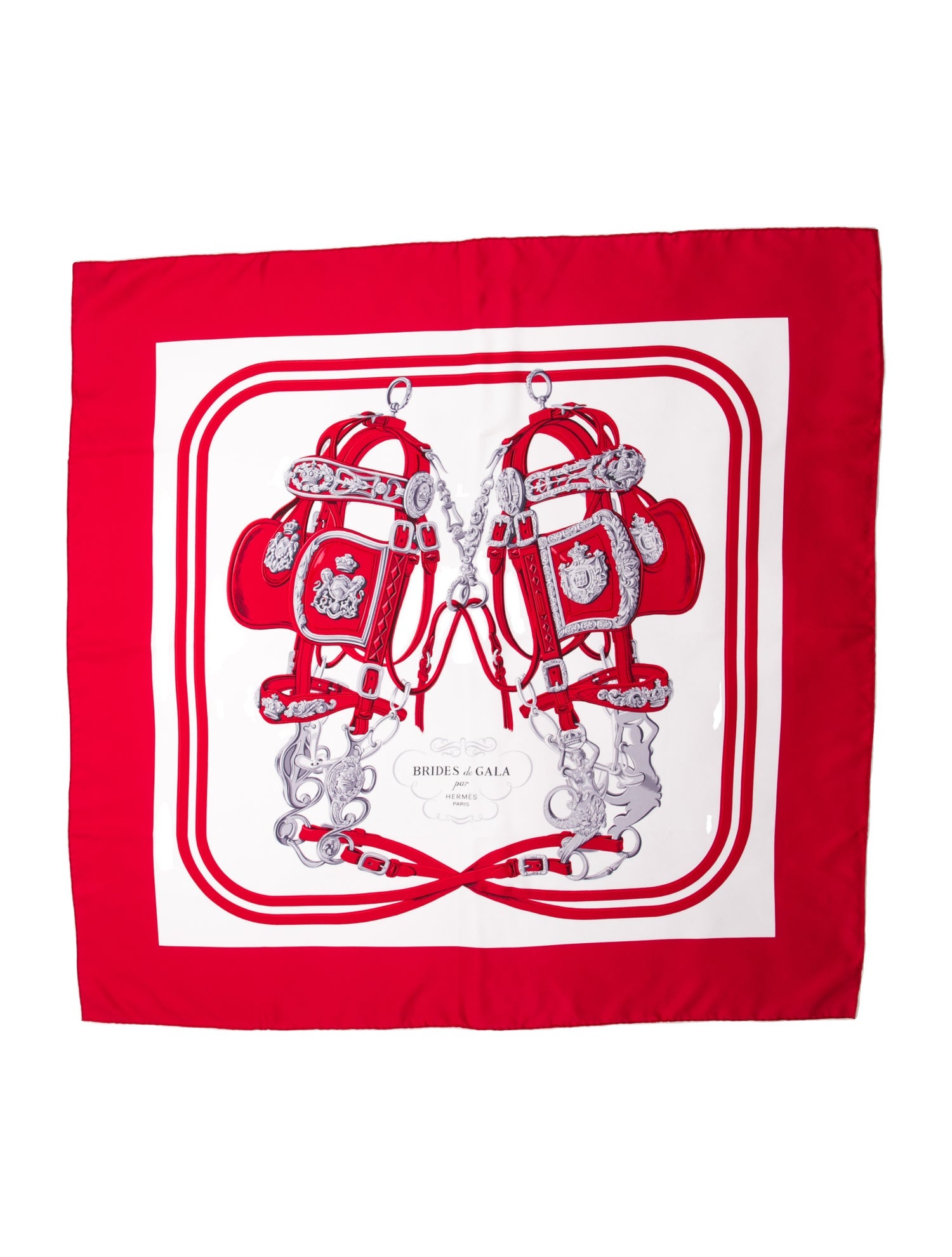 Hermès Brides de Gala Silk Scarf