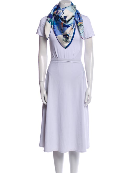 Hermès Voitures Exquises Silk Scarf