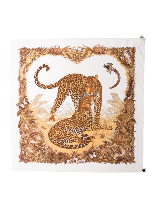Hermès Jungle Love Charm Scarf