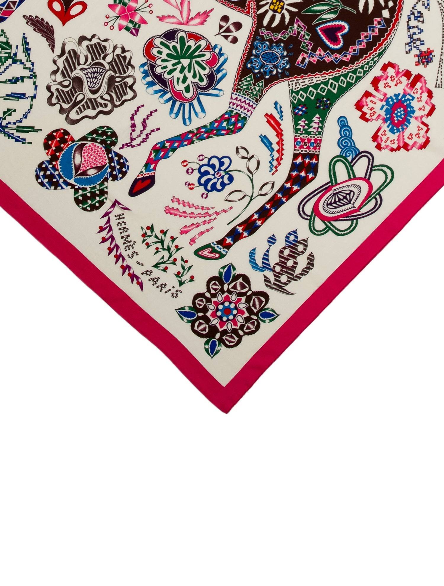 Hermès En Attendant Ulysse Silk Shawl w/ Tags