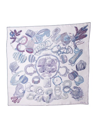 Hermès Bracelets de Lumière Silk Scarf
