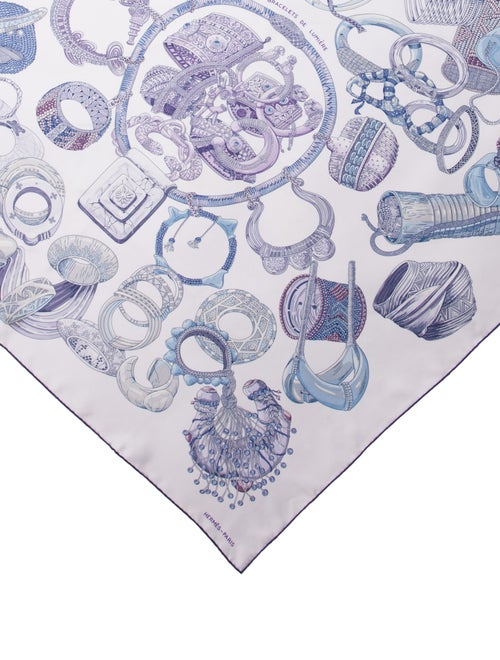 Hermès Bracelets de Lumière Silk Scarf