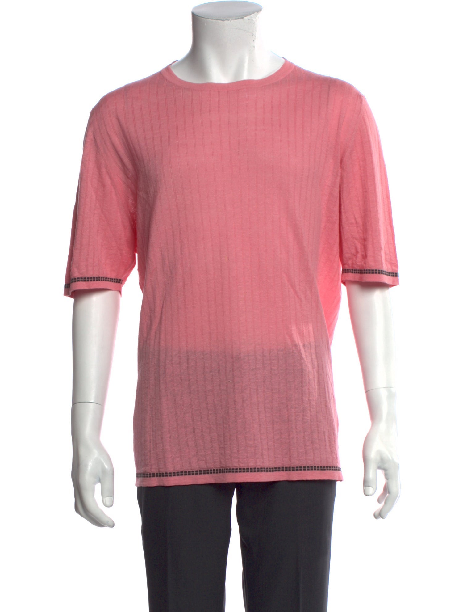 Hermès Linen Crew Neck T-Shirt