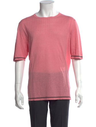 Hermès Linen Crew Neck T-Shirt