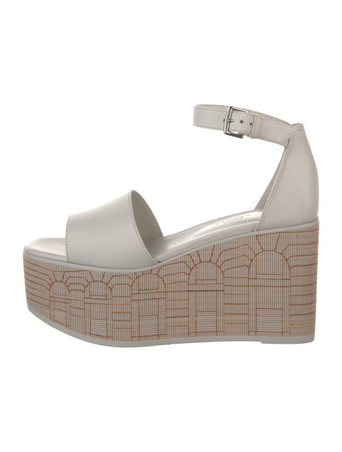 Hermès Illusion 35 Leather Sandals